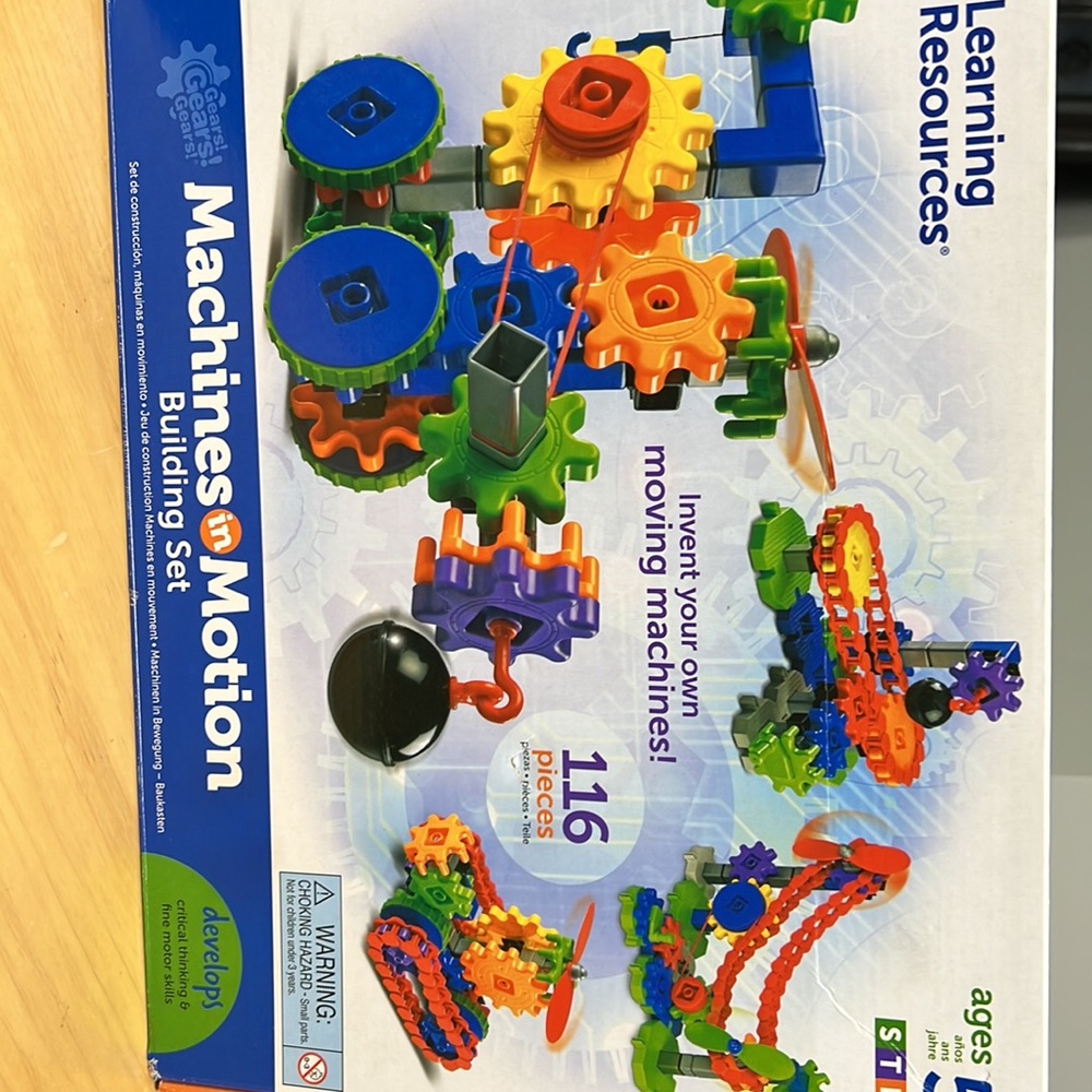 Learning a resources Machine Motion Building Set